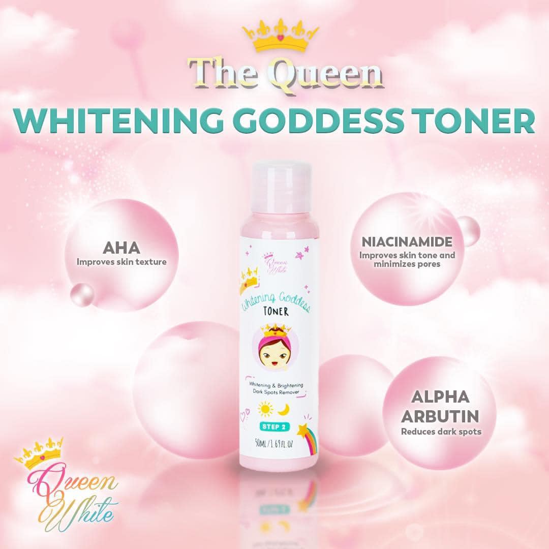 Queen White Whitening Goddess Toner 100ml