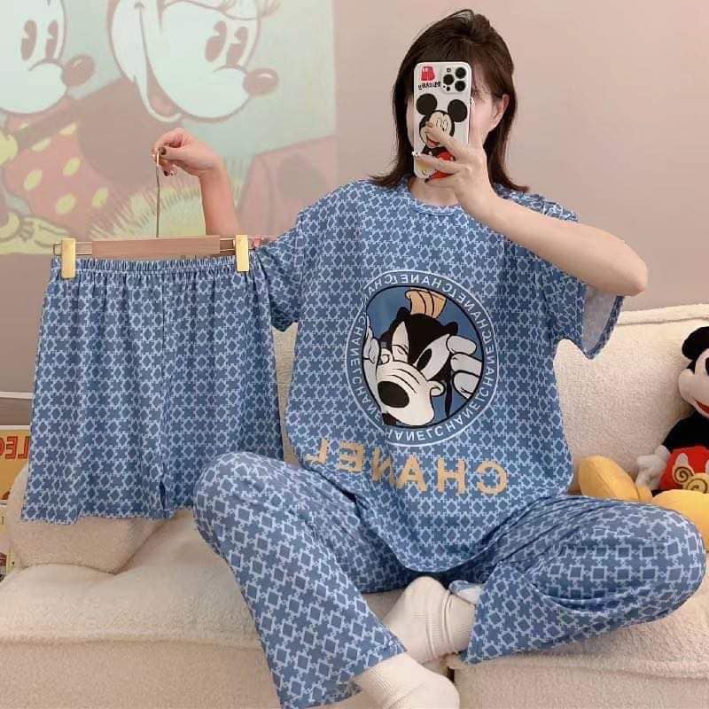 Pajama set for ladies 3 pcs