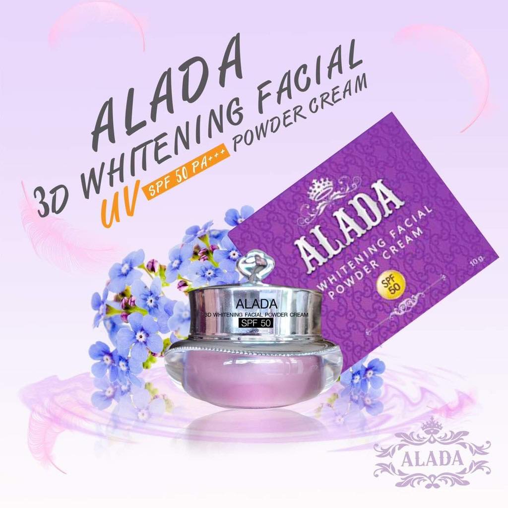 2X ALADA 3D WHITENING FACIAL Powder Cream