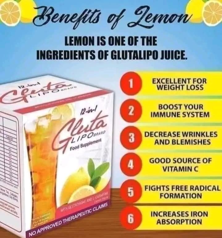 12 In1 Glutalipo Juice Number 1 Weight Loss/detox/cleansing Best Seller
