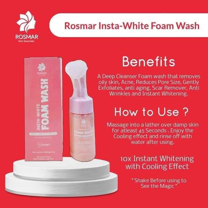 ROSMAR Facial Foam Wash