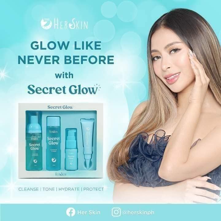 Her Skin Secret Glow 4 in 1 Skincare set