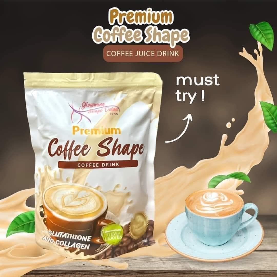 Glowming Shape Detox  Premium Coffee Shape 10 sachets