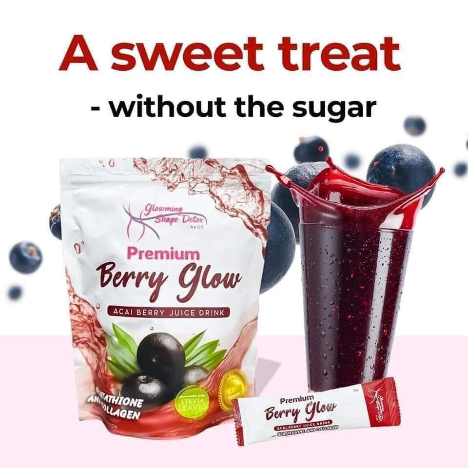 Glowming Shape Detox  Premium Berry Glow 10 sachets