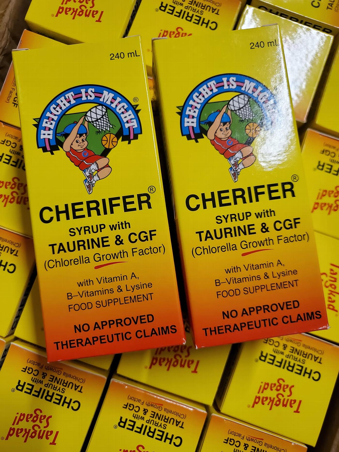 Cherifer Syrup With Taurine & CGF Vit A,B & Lysine Food Supplement  240ml