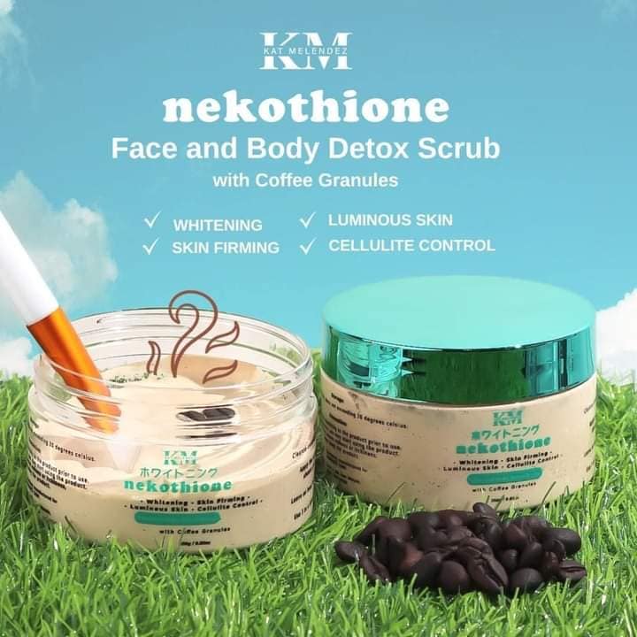 New Nekothione Face & Body Detox Scrub ?