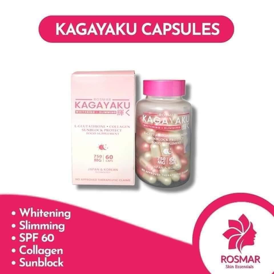 Rosmar Kagayaku Whitening-Slimming L-Glutathione• Collagen Sunblock Protect