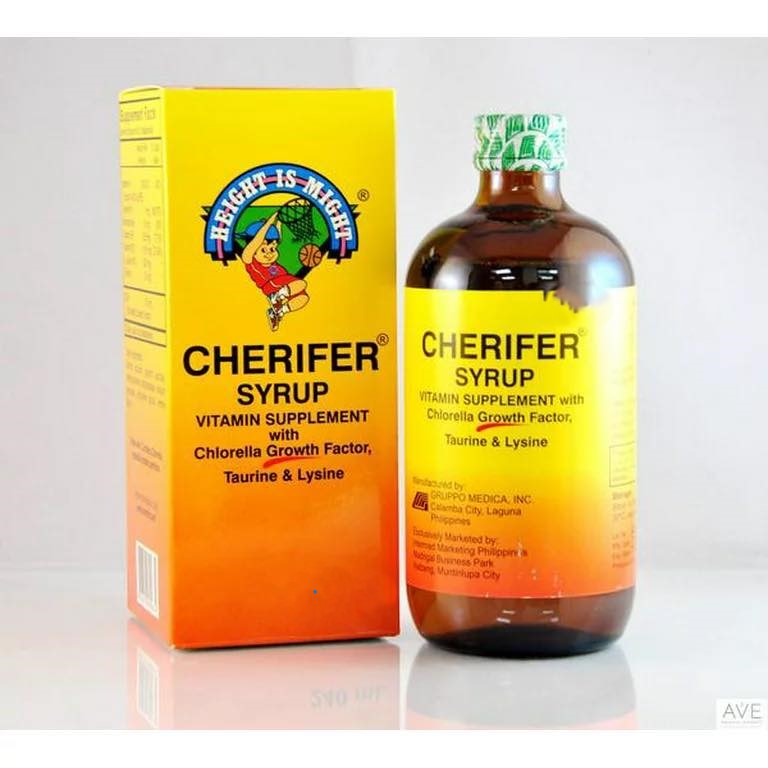 Che rifer Syrup With Taurine &CGF Vit A,B & Lysine Food Supplement lemon 120 ml