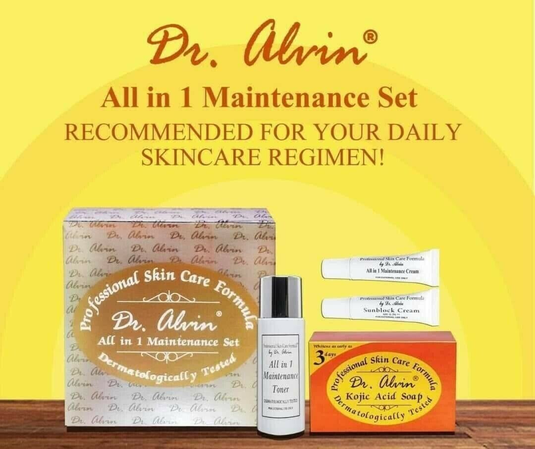 Dr. Alvin All In One Maintenance Set. Authentic