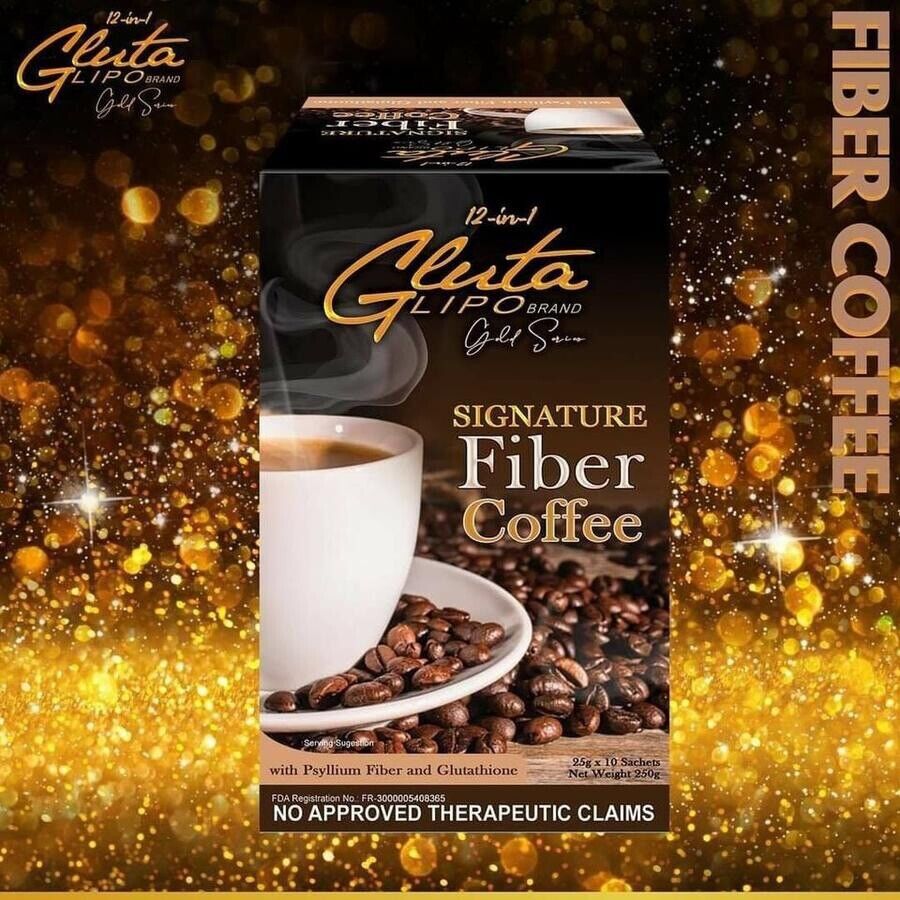 Gluta Lipo Gold Series Fiber Coffee Slimming Drink