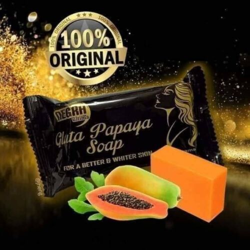 6X Gluta Ultima Negra Papaya Soap 70g Each. Original