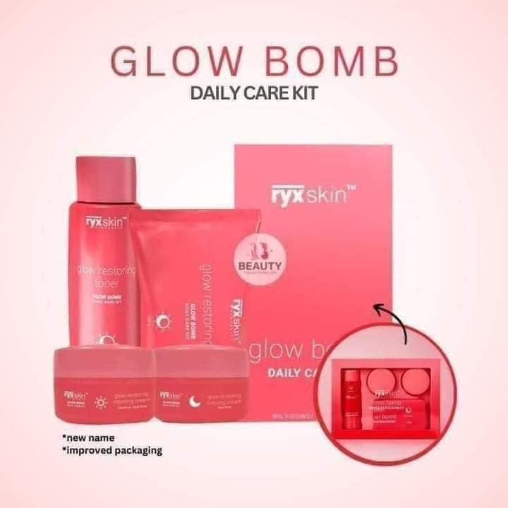 RyxSkin Glow Bomb Daily Care Kit