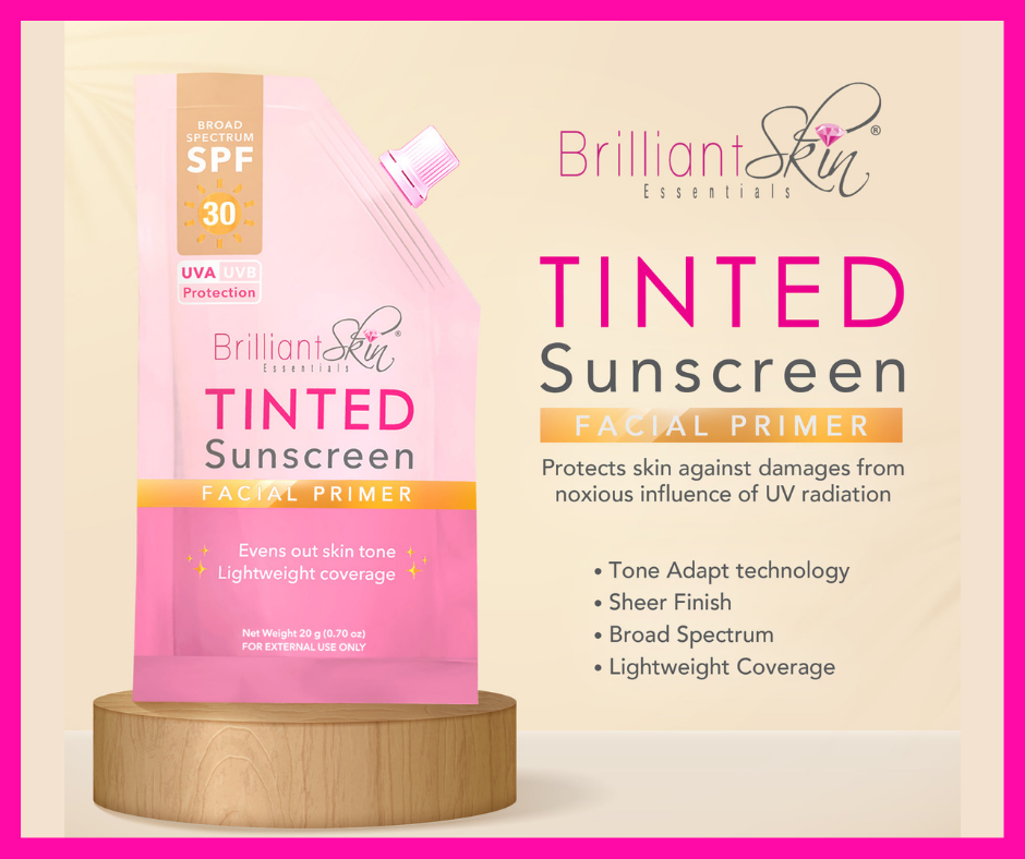 Brilliant Skin Essentials tinted Sunscreen Facial Primer